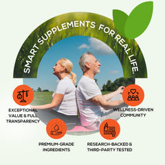 60 capsules bottle shown for scale