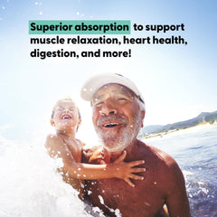 Gluten-free, dairy-free, soy-free, and Non-GMO icons for Magnesium Ease