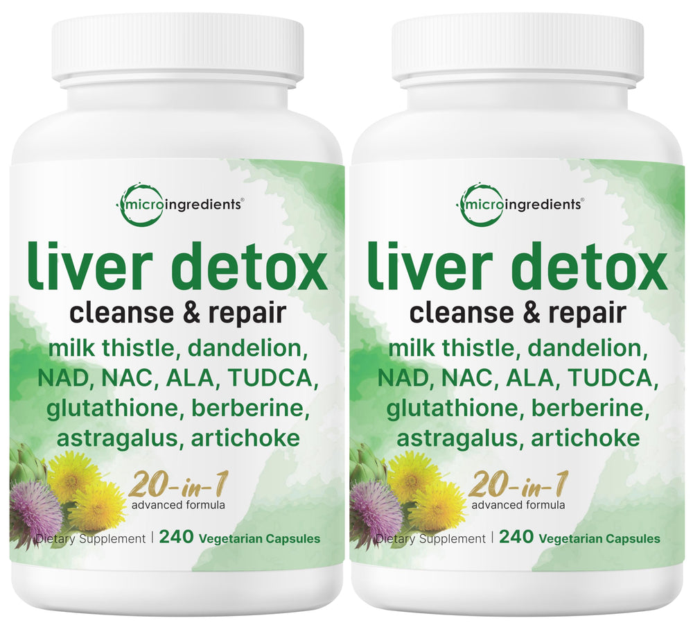 Liver Advanced bottle front view with label