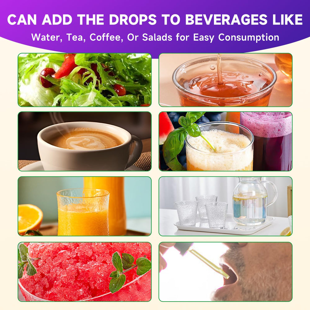 Bottle label with ingredients and vegan/non-GMO icons