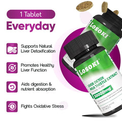 Graphic of natural ingredients: Milk Thistle, Turmeric, Artichoke, Glutathione