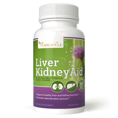 Liver Kidney Aid bottle front view