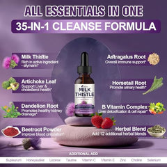 Graphic representing 35-in-1 Liver & Kidney Support Formula