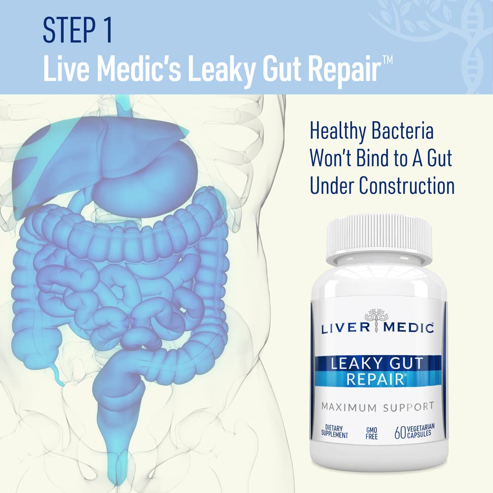 Digestive wellness concept with gut health imagery