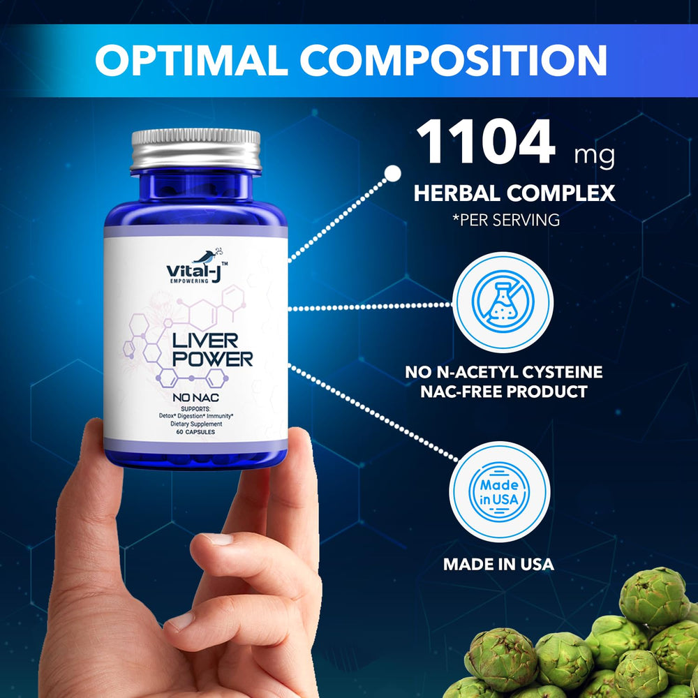 Choline and Dandelion Root as liver-supporting ingredients