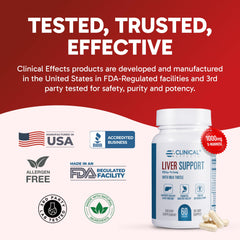 Liver Support bottle with Made in USA label