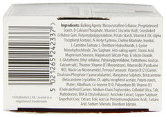 Open Liverel bottle with tablets