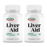 LIVERITE Liver Aid 2-Pack bottles with label on white background