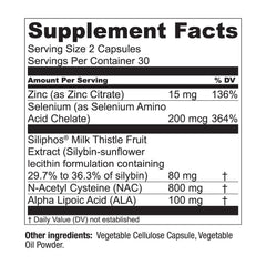 N-acetyl cysteine ingredient symbol and capsules