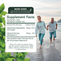 Illustration of olive oil and MCT oil on label