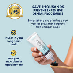 Ingredients of LIVFRESH Toothpaste Gel