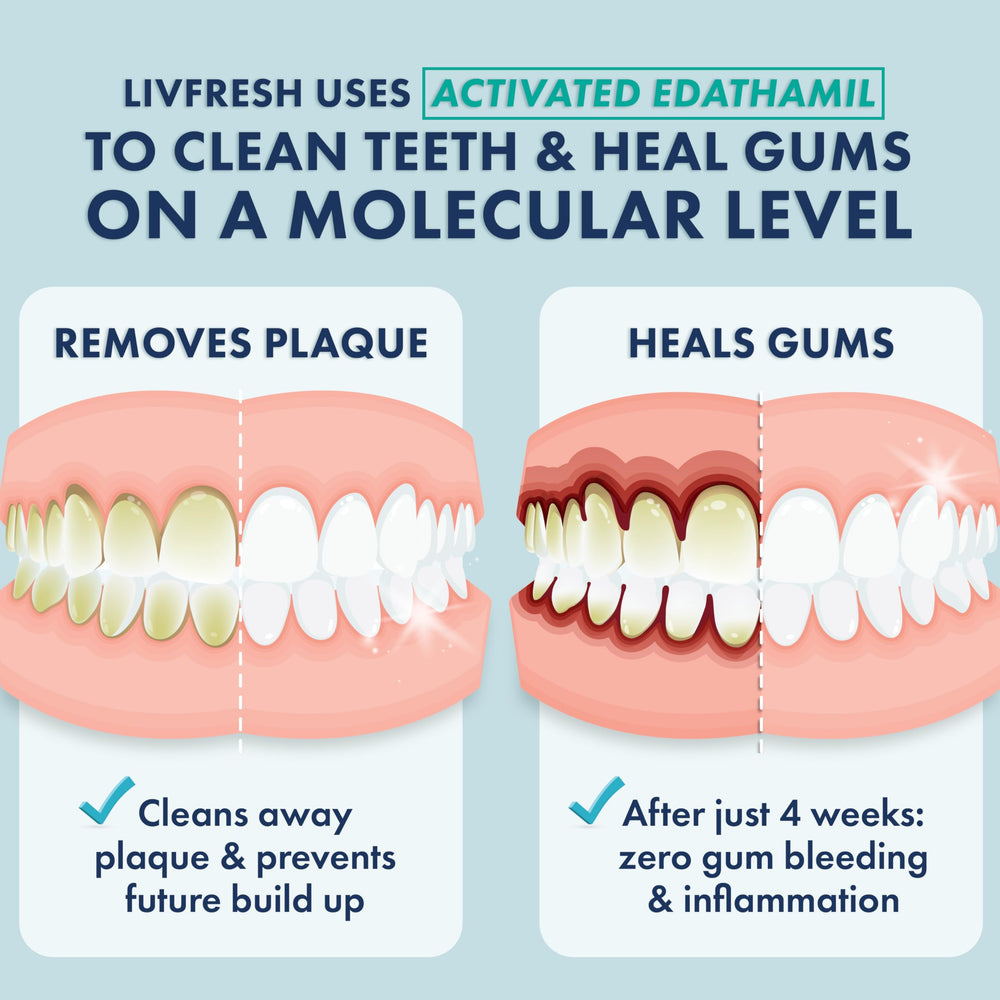 LIVFRESH Toothpaste Gel 2-pack product photo