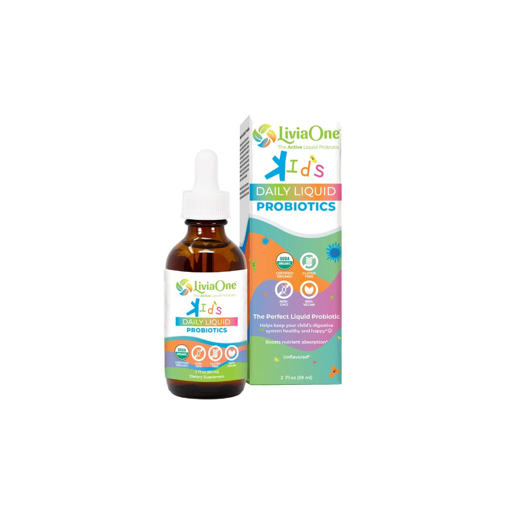 LiviaOne Kids probiotic bottle 2 fl oz