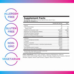Livingood Daily Electrolytes label highlights keto and gluten-free compatibility.