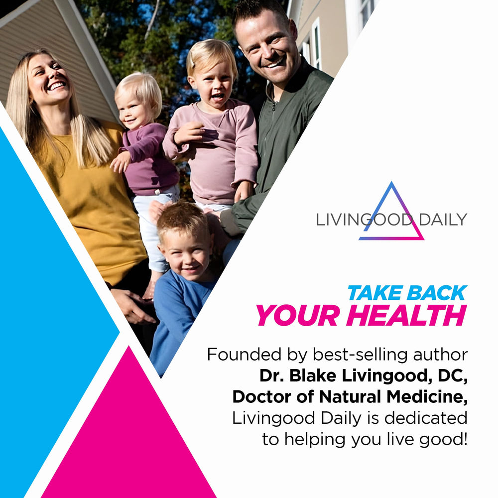 Livingood Daily men's hormone-support bottle back view highlighting ingredients for comprehensive hormone support