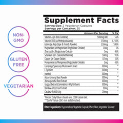 Lifestyle scene showing daily supplement routine