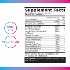 Livingood Daily vegan capsules label highlighting clean, soy-free formula