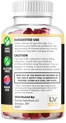 LIVORKA Alpha Bites fruity taste closeup evokes enjoyable daily treat.