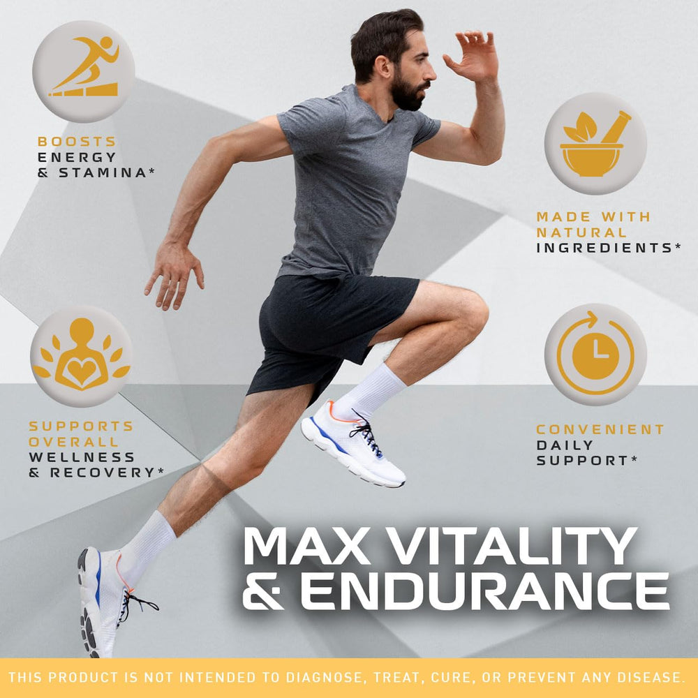 LIVORKA Alpha Bites original formula bottle highlights convenient daily energy.