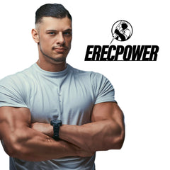 LIVORKA Erecpower capsules poured from bottle for quick daily dose