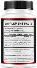 LIVORKA Eros Power ingredients scene — premium formula components.