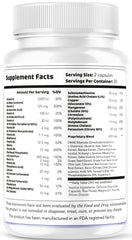Livorka Flush Factor Plus bottle pour showing a simple daily wellness routine with capsules.