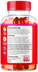LIVORKA LipoGummy packaging box displaying 60 gummies for a month.