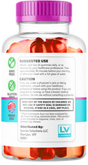 LIVORKA gummies on a breakfast table showing routine-friendly benefit