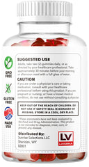 LIVORKA Vital Grow XL gummies being poured demonstrates easy daily use