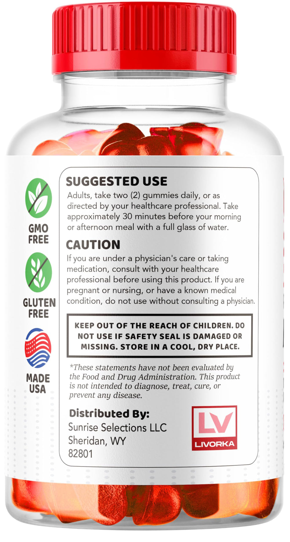 LIVORKA Vital Surge three-pack packaging demonstrates advanced strength support.