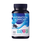 LIVS Electrolyte Gummies bottle with Elderberry flavor