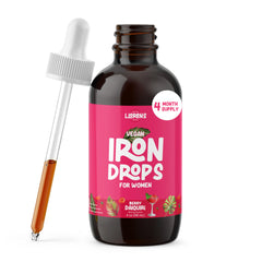 Bottle of Llorens Iron Drops for Women in Berry Daiquiri flavor