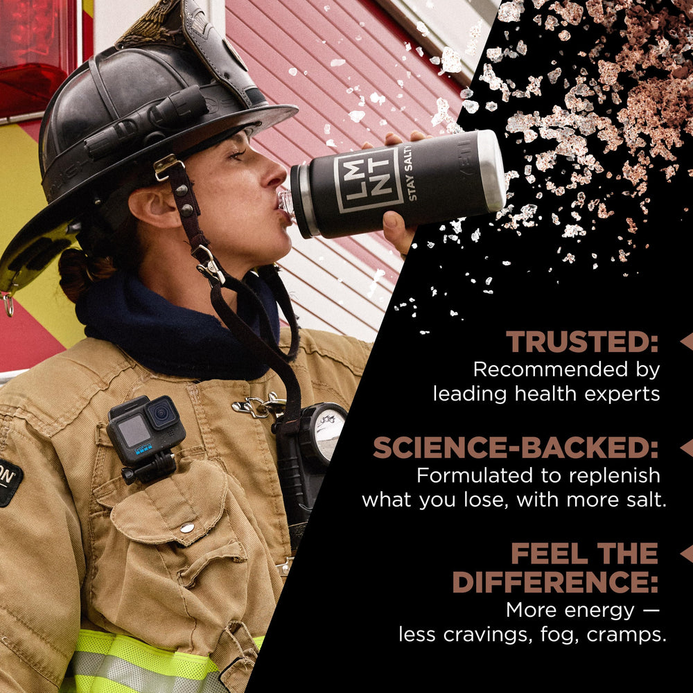 LMNT Zero Sugar Chocolate Salt coffee for a mocha