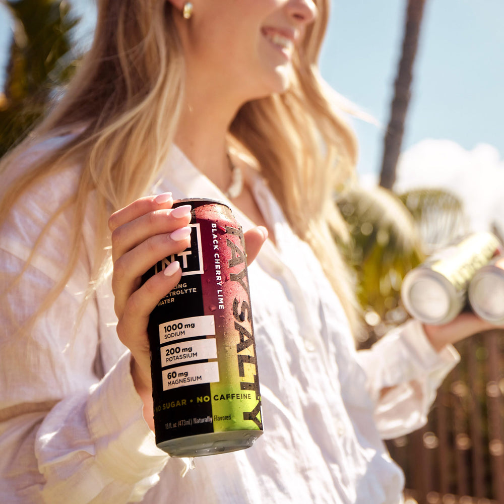 Ingredients list for LMNT Sparkling Electrolyte Water Black Cherry Lime