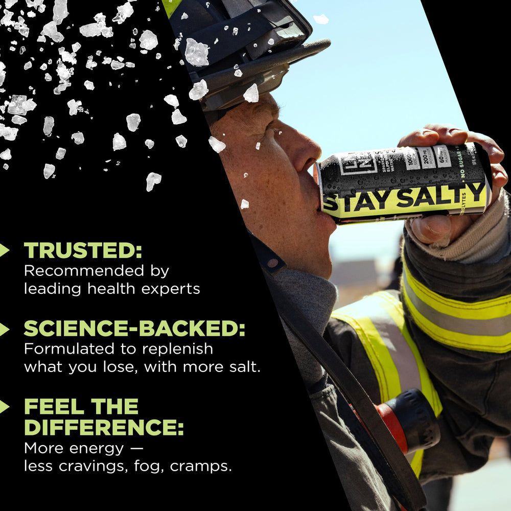 Citrus Salt flavor can with sparkling bubbles