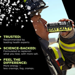 Hydration scene with LMNT Sparkling Electrolyte Drink and water