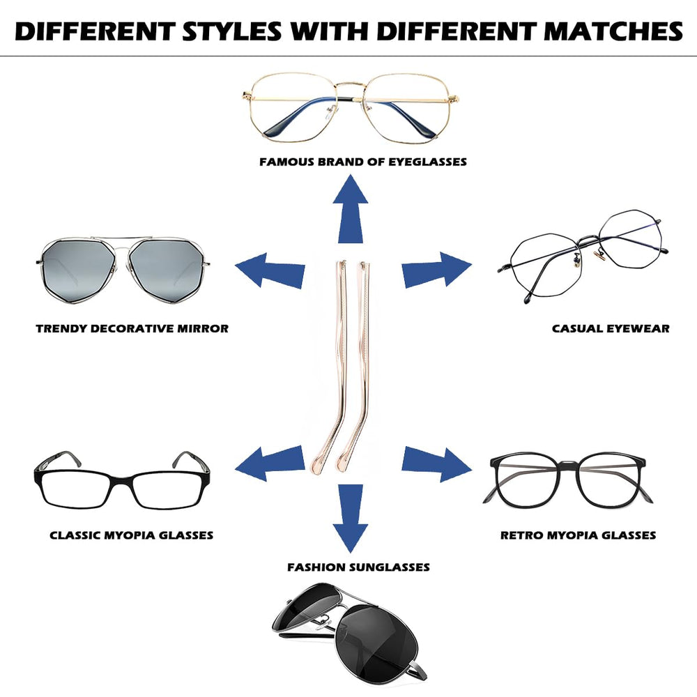 DIY style change: replace temple to refresh your frame look