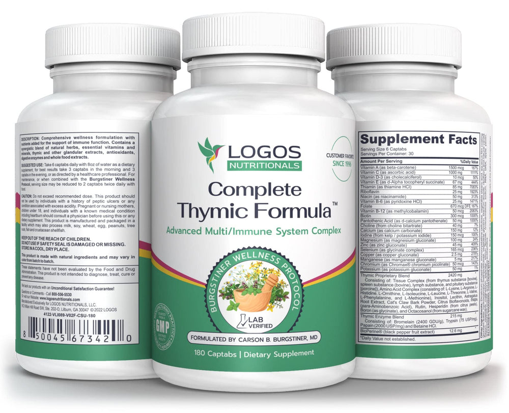 Logos Nutritionals Complete Thymic Formula hero image