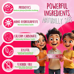 Nano Hydroxyapatite toothpaste for kids