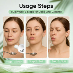 Mouthwash with long-lasting fresh breath