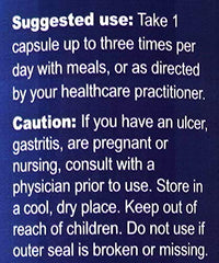 Close-up of 90 vegetarian capsules for Longevity Science Total Gest supplement