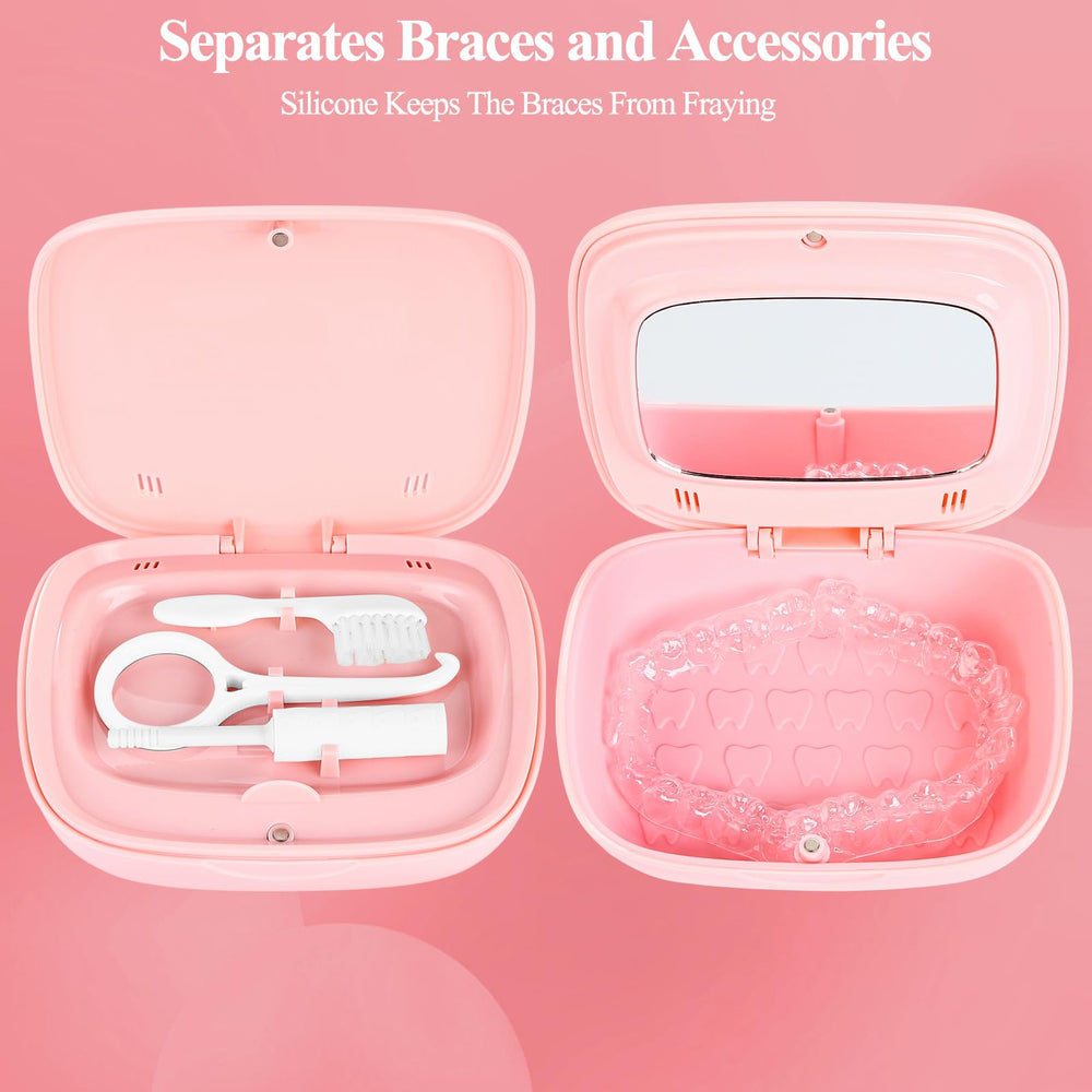 Chewies and cleaning brush included with case