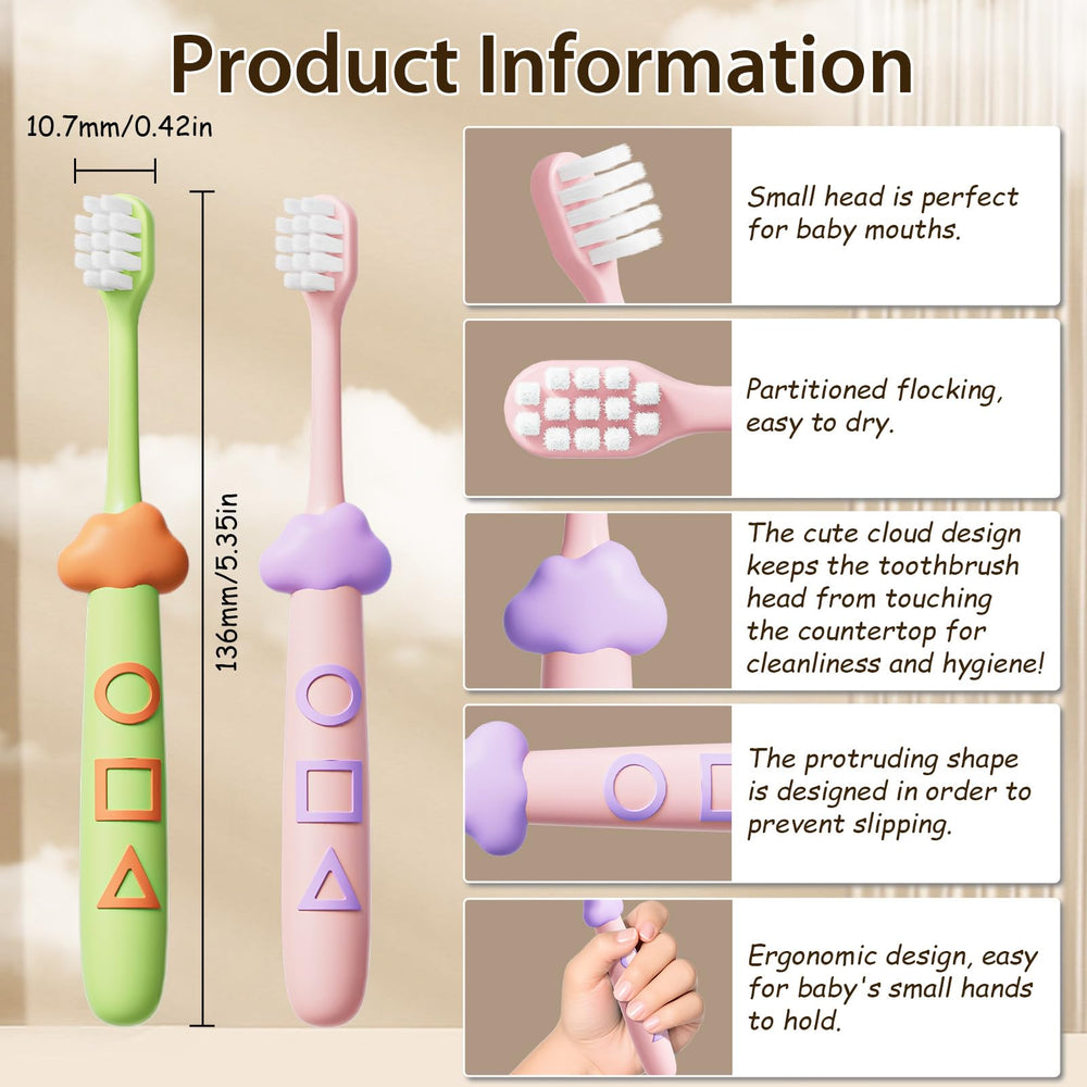 Close-up of soft nylon bristles with rounded tips