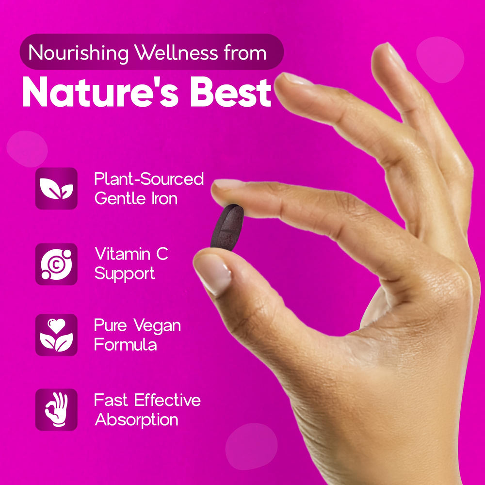 Lifestyle image suggesting energy and wellness from iron supplement