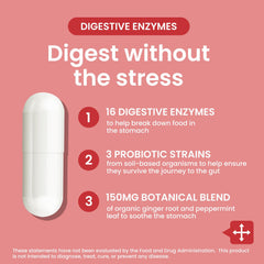 Vegan-friendly capsules for daily digestive wellness