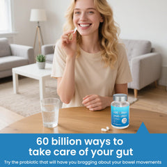 LOUDSAY Probiotics 60B CFU bottle for women and men - 60 count pack shot