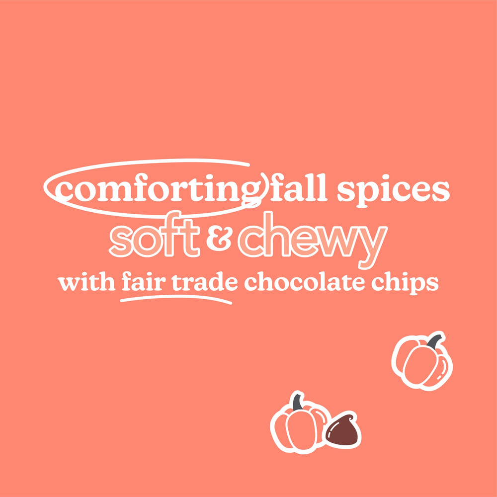 Love + Chew mini cookie ingredients close-up featuring almonds and chia for fiber.