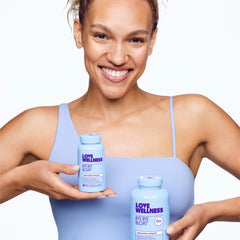 Serving size information for Bye Bye Bloat (2 capsules per serving)