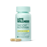 Front view of Love Wellness Daily Love Multivitamin for Women bottle