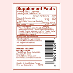 Radiant skin close-up showing glow